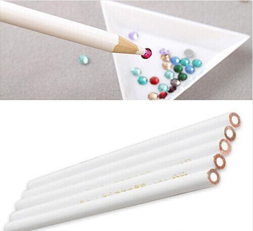 Nail Art Pen Rhinestones Gems Picking Tools