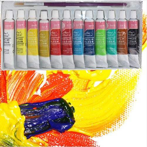 Acrylic Paints Set Hand Painted Wall Painting Textile 