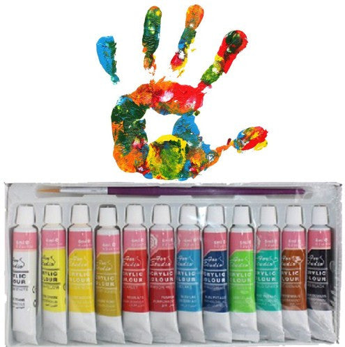 Acrylic Paints Set Hand Painted Wall Painting Textile 