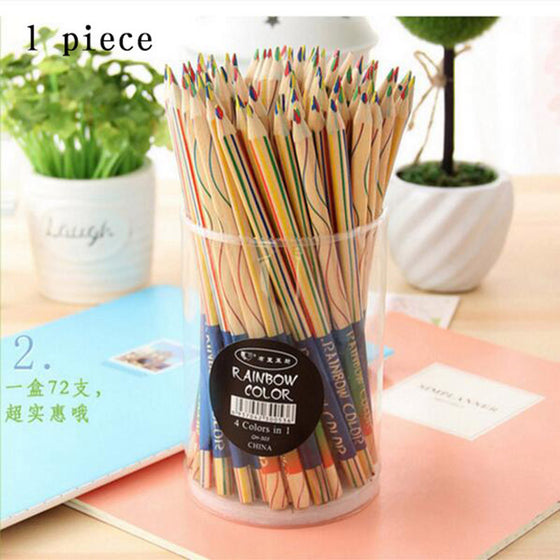 DIY Cute Kawaii Wooden Colored Pencil Wood