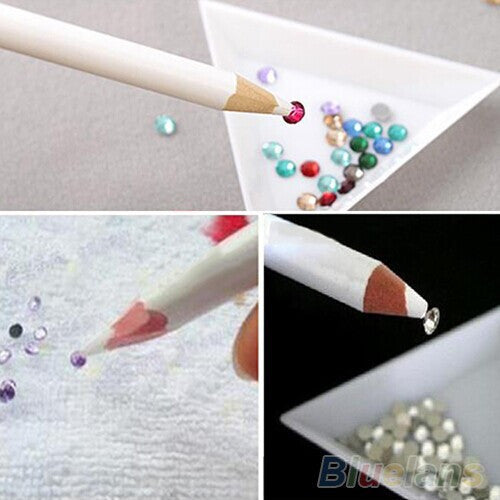 Nail Art Pen Rhinestones Gems Picking Tools