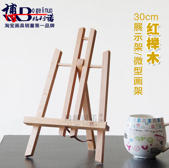 New 30cm Mini Artist Wooden Folding Painting Easel