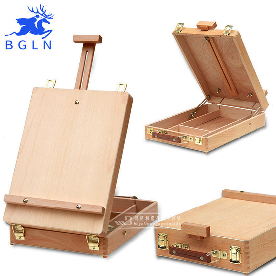 BGLN Fillet Desktop Caballete Box Easel Painting