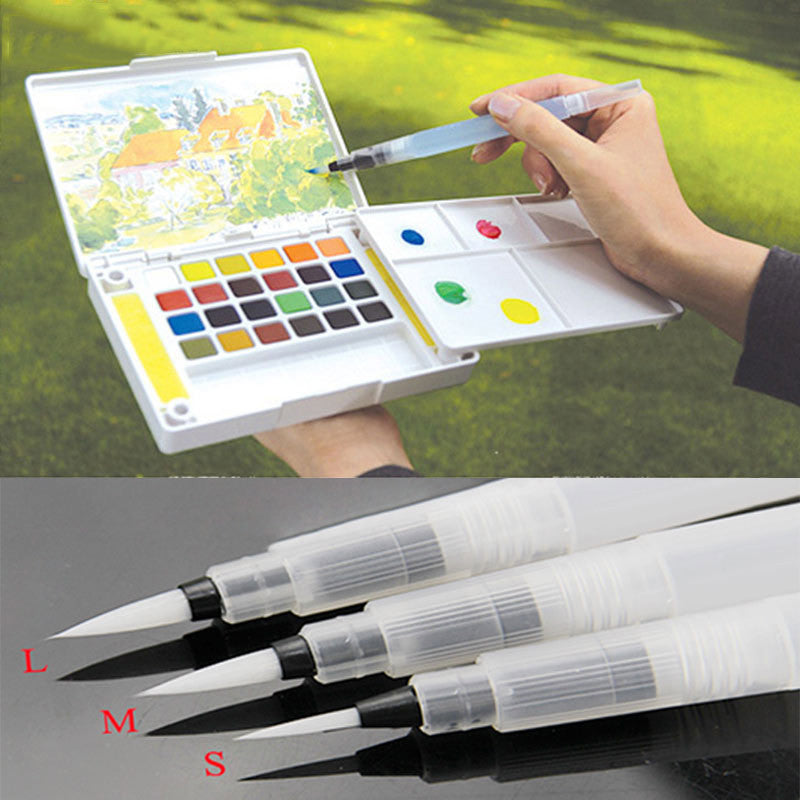 Refillable 1 Pc Water Brush Ink Pen for Water